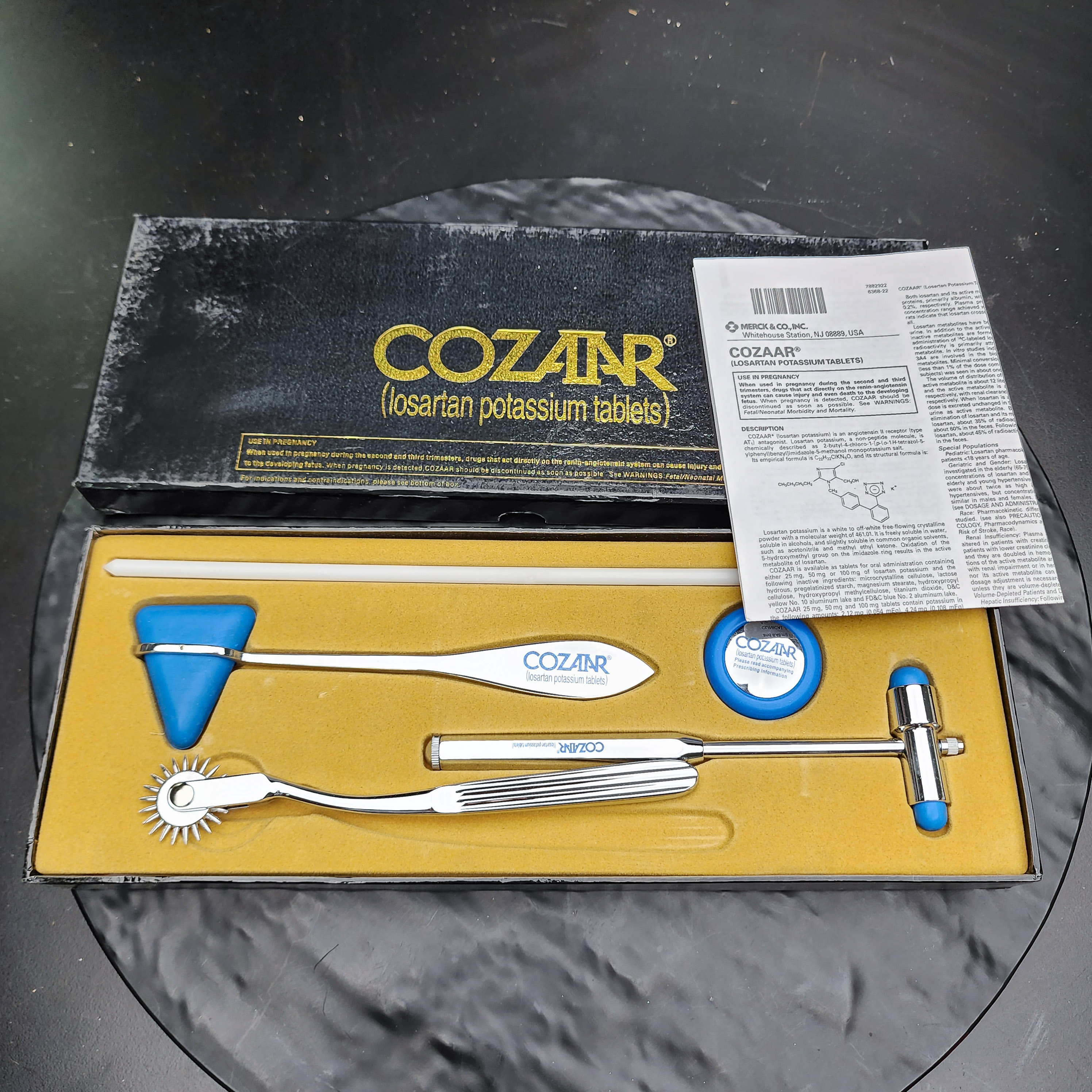Cozaar Neurological Reflex Kit Hammer Tool Set Medical Diagnostic Doctor Tool - Picture 1 of 6