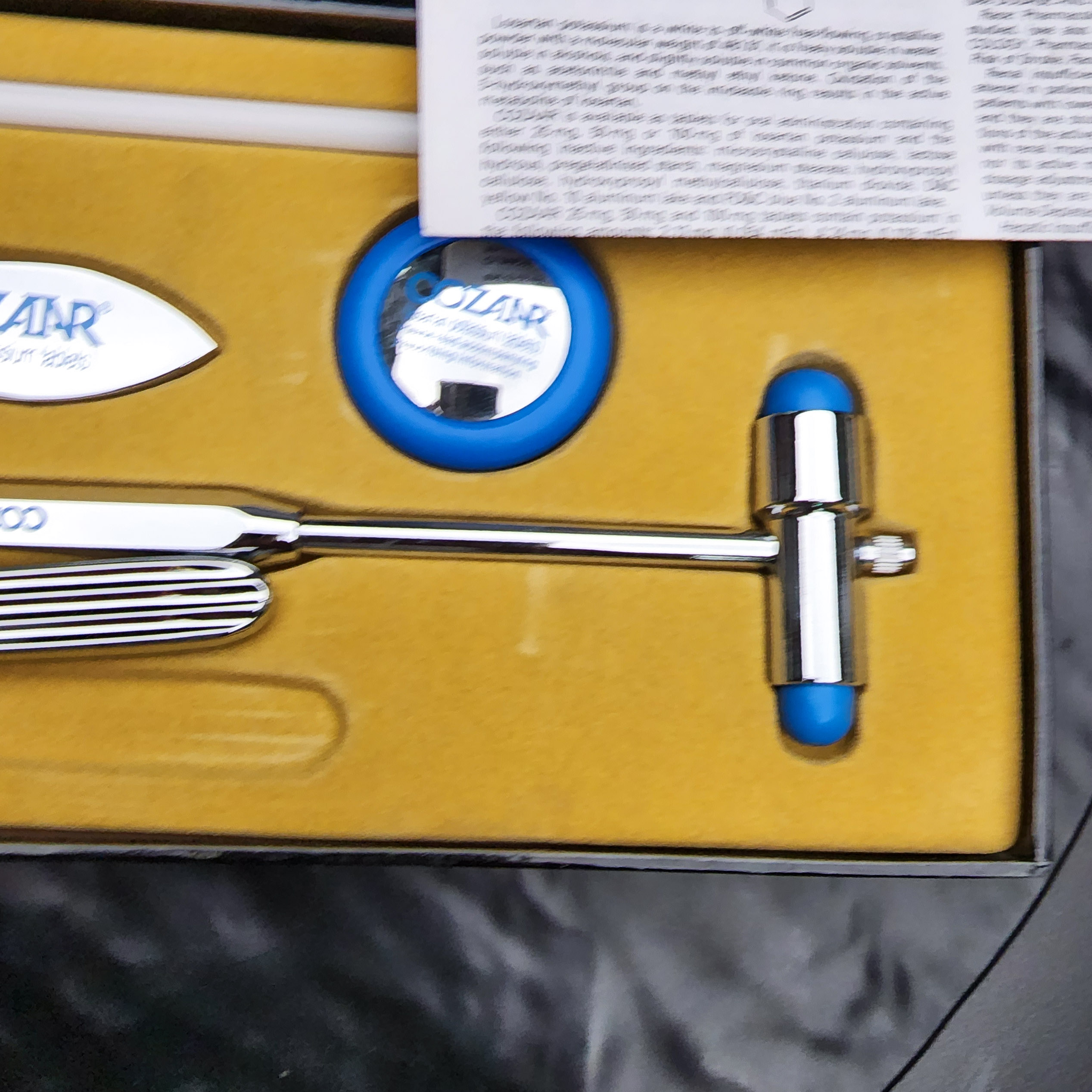 Cozaar Neurological Reflex Kit Hammer Tool Set Medical Diagnostic Doctor Tool - Picture 3 of 6