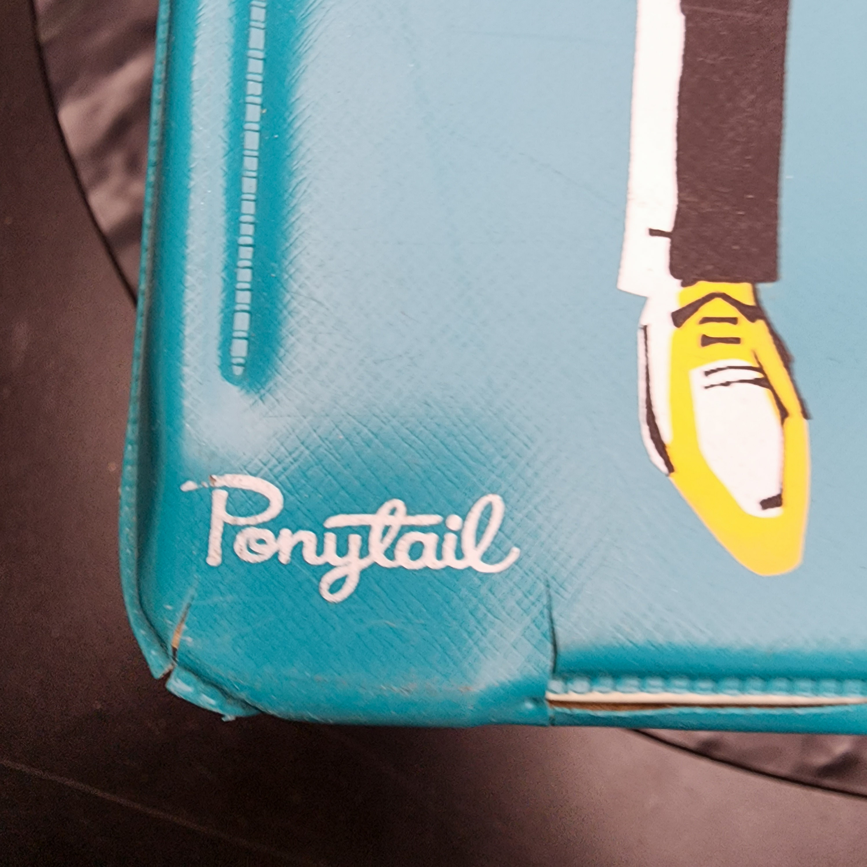 1962 Mattel Ken Wardrobe Carrying Case Barbie's Boyfriend Doll Teal Vinyl 🎁 - Picture 5 of 5
